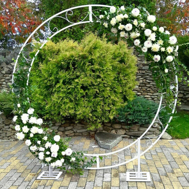 LUVODI Round Wedding Arch Stand Wayfair